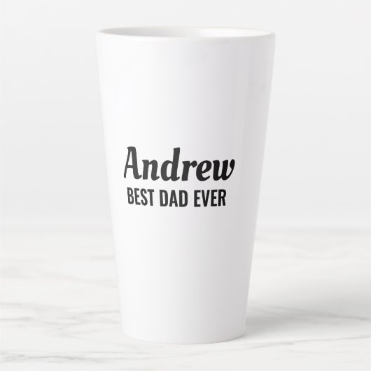 Bester Papa Milchtasse (Vorderseite)