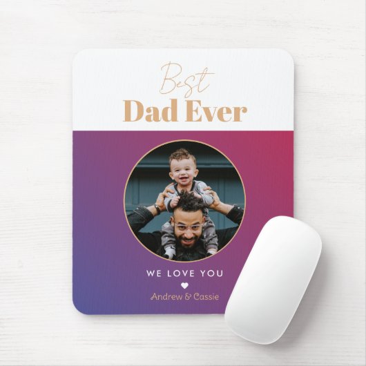 Bester Papa Mousepad (Mit Mouse)