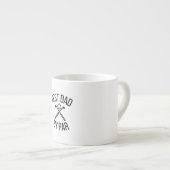 Bester Papa nach Par Espressotasse (Vorderseite Rechts)