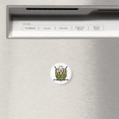 „Bester Papa nach Par“ Thema Magnet (In Situ (Geschirrspüler))
