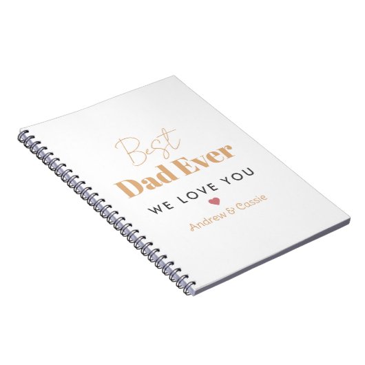 Bester Papa Notizblock (Rechte Seite)