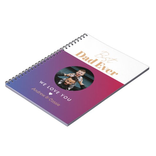 Bester Papa Notizblock (Linke Seite)