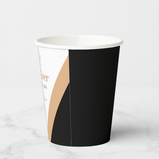 Bester Papa Pappbecher (Links)