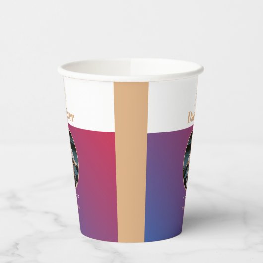 Bester Papa Pappbecher (Links)