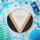 Bester Papa Pappteller (Party)