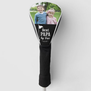 Bester Papa Par Foto Golf Flag personalisiert Headcover