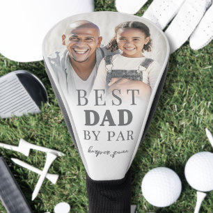 Bester Papa Par Foto Vater Golf Headcover