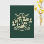 Bester Papa Par Geburtstag Karte (Gelbe Blume)