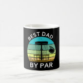 Bester Papa Par Vater's Day Disc Golf Großvater Lu Kaffeetasse (Mittel)