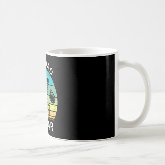 Bester Papa Par Vater's Day Disc Golf Großvater Lu Kaffeetasse (Rechts)