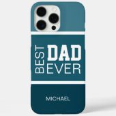 Bester Papa Personalisiert Case-Mate iPhone Hülle (Rückseite)