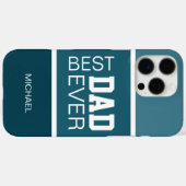 Bester Papa Personalisiert Case-Mate iPhone Hülle (Rückseite (Horizontal))