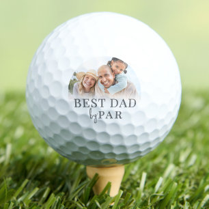 Bester Papa personalisiertes Foto Golfball