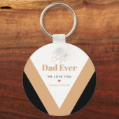 Bester Papa Schlüsselanhänger (Vorderseite)