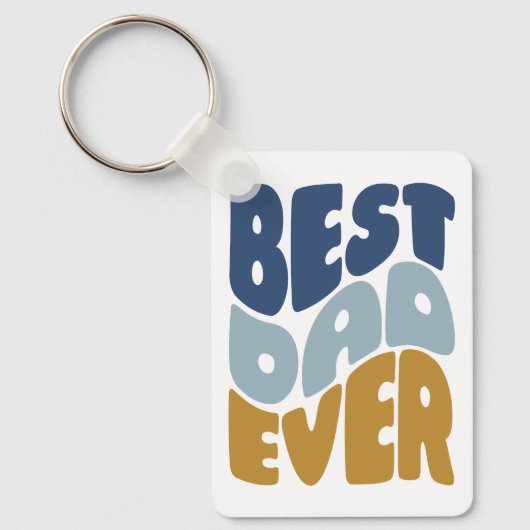 Bester Papa Schlüsselanhänger (Vorderseite)