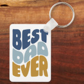 Bester Papa Schlüsselanhänger (Rückseite)