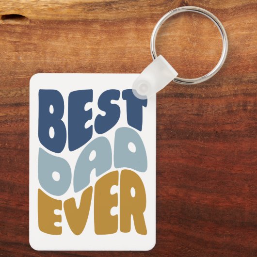 Bester Papa Schlüsselanhänger (Rückseite)