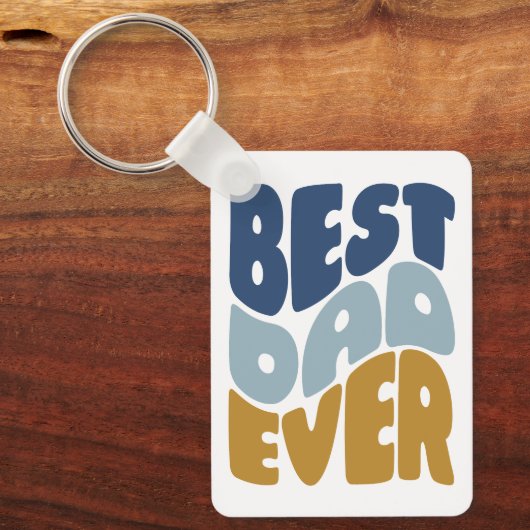 Bester Papa Schlüsselanhänger (Vorderseite)