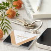 Bester Papa Schlüsselanhänger (Vorderseite rechts)