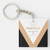 Bester Papa Schlüsselanhänger (Vorderseite)