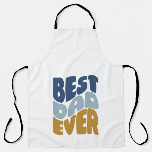 Bester Papa Schürze (Vorderseite)