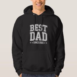 Bester Papa seit dem Vatertag 2021 Hoodie