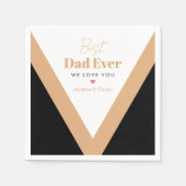 Bester Papa Serviette (Vorderseite)