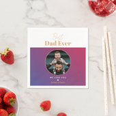 Bester Papa Serviette (Beispiel)