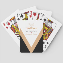 Bester Papa Spielkarten