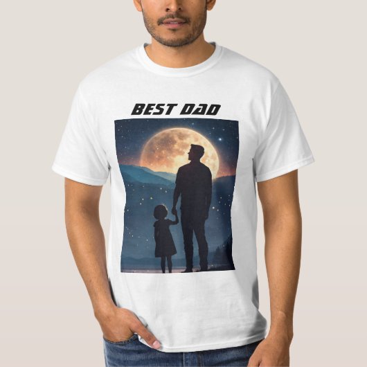 Bester Papa T-Shirt (Vorderseite)