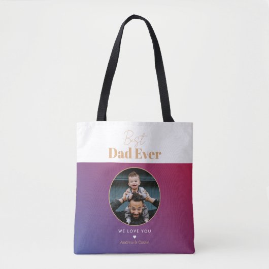 Bester Papa Tasche (Vorderseite)