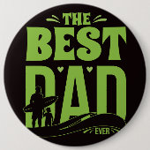 Bester Papa überhaupt Button (Vorderseite)