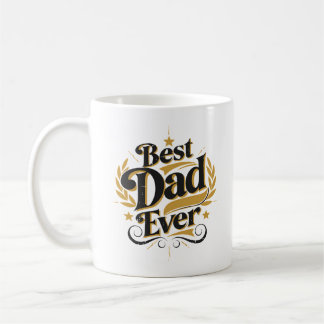 Bester Papa überhaupt - Eleganter Gold- und Navybl Kaffeetasse