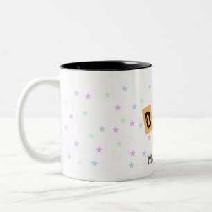 Bester Papa überhaupt individuell Zweifarbige Tasse