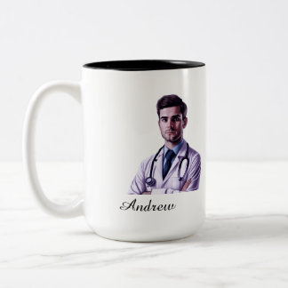 Bester Papa überhaupt Individuelle Fototasse Zweifarbige Tasse