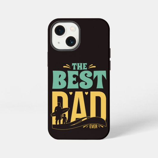 Bester Papa überhaupt iPhone Hülle (Rückseite)