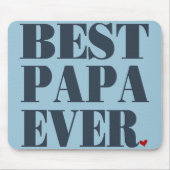 Bester Papa überhaupt Mousepad (Vorne)