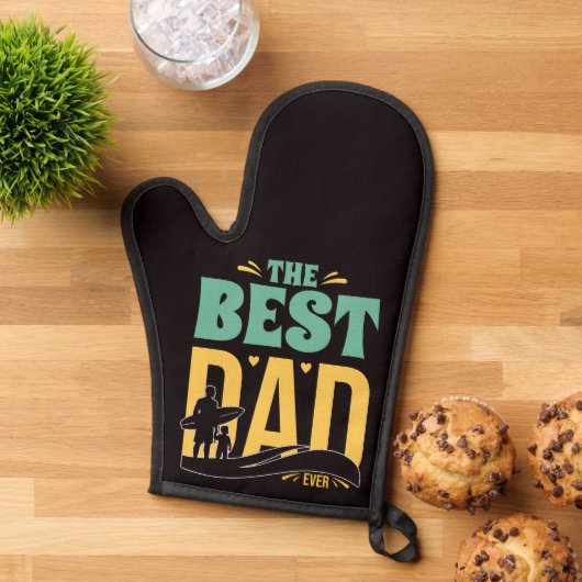 Bester Papa überhaupt Ofenhandschuh (Oben unten)