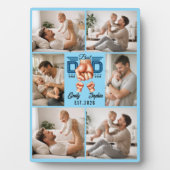 Bester Papa überhaupt Personalisiert | Benutzerdef Fotoplatte (Vorderseite)