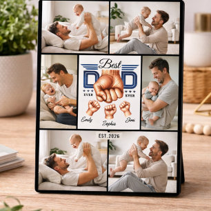 Bester Papa überhaupt Personalisiert   Benutzerdef Fotoplatte