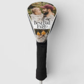 Bester Papa überhaupt Personalisiert Golf Headcover (Vorderseite)