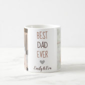 "Bester Papa überhaupt" Personalisierter Becher – Kaffeetasse (Mittel)