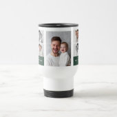 Bester Papa überhaupt Personalisiertes Foto Reisebecher (Mittel)