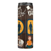 Bester Papa überhaupt Thermosbecher (Rückseite)