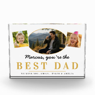 Bester Papa Vatertagsgeschenk von Kindern Foto