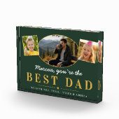 Bester Papa Vatertagsgeschenk von Kindern Foto (Rechts)