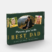 Bester Papa Vatertagsgeschenk von Kindern Foto (Links)