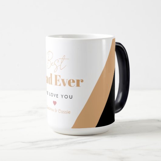 Bester Papa Verwandlungstasse (VorderseiteRechts)