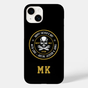 Bester Papa Vintage-Totenkopf-Schraubenschlüssel-M Case-Mate iPhone 14 Hülle