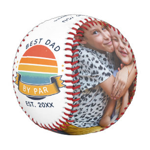 Bester Papa Von Kindern Zum Vatertag Foto Personal Baseball